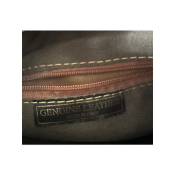 Genuine Leather Sling Backpack – Rare Longchamp Style Lookalike - Picture 2 of 10